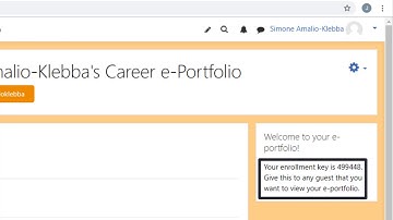 Part 1 Introduction to ePortfolio – Student Tutorial