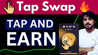 TAP MOBILE SCREEN TO EARN FROM THIS CRYPTO AIRDROP - TapSwap screenshot 5