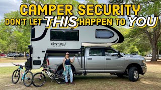 Camper Security: Don't Let This Happen To You!