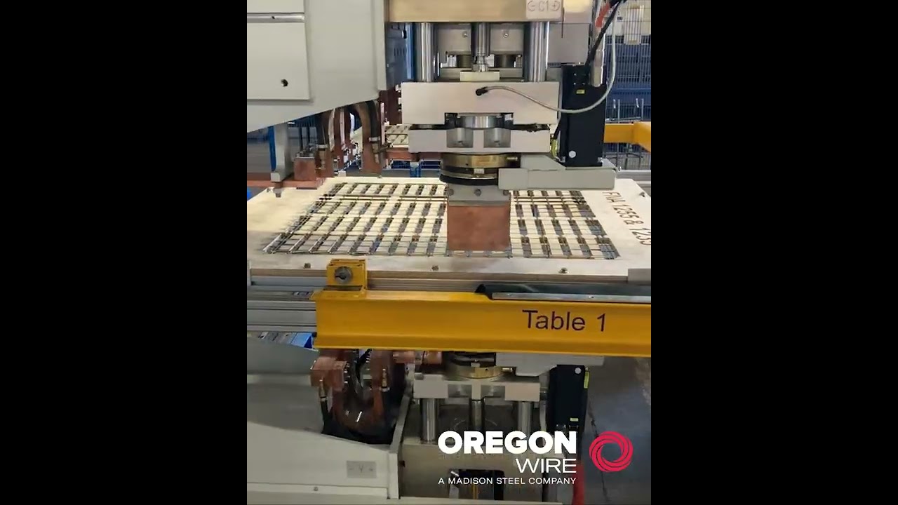 Schlatter Robot Jig Welder In Action Oregon Wire