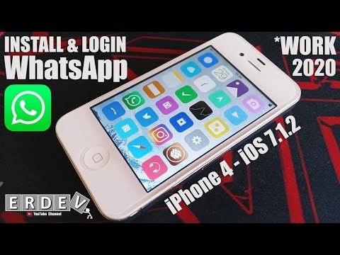 Cara Install & Login WhatsApp di iPhone 4 iOS 7.1.2 - Terbaru di tahun 2020!