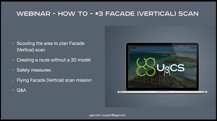 UgCS webinar - How to #3 - Facade/Vertical scan tool for drones