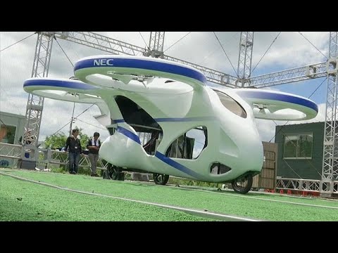 Video | Japonya'da geliştirilen yeni 'uçan araba'nın tanıtımı yapıldı