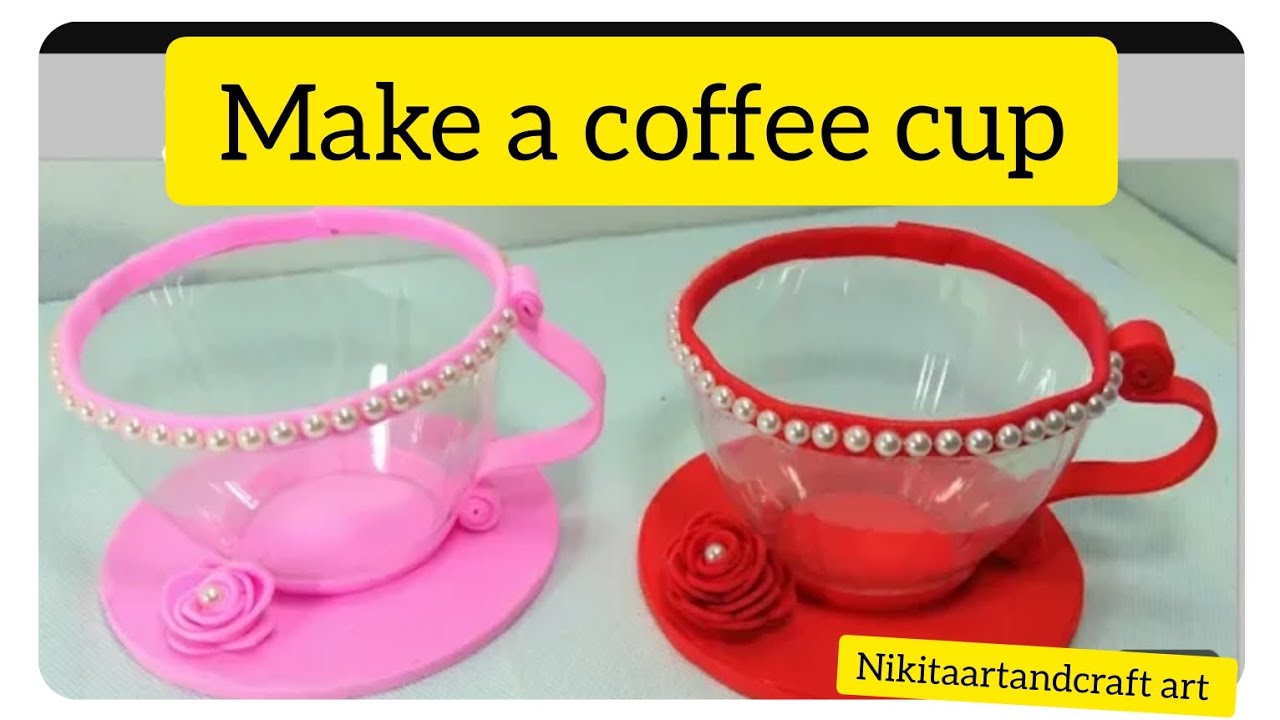 very easy cup make#artworkdrawing #satisfying 5mit ready cup ️💡simple ...