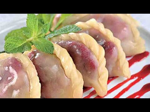 Вкус детства: вареники с вишней - YouTube