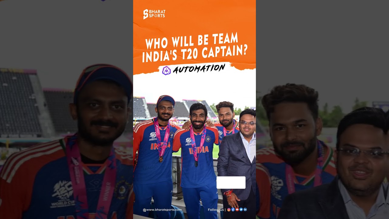 Who is the captain of Team India T20? | Sports News English | Bharat Sports