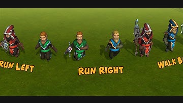 Unity3D Assets - Animated Mage Hero Set