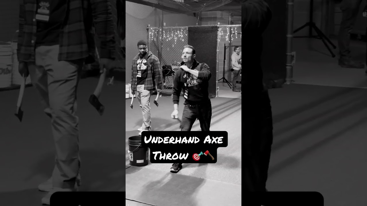 Underhand Axe Throw 🎯🪓 