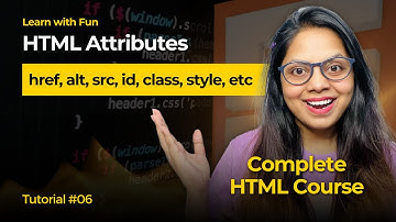 HTML Attributes in Hindi🔥 | HTML Tutorial for Beginners #6