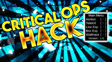 Critical Ops hack,Mod Menu  With Gameplay v.0.9.9.f73  (Wallhack, ESP, Radar.....)||By Hash Gaming