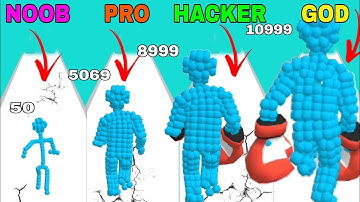 NOOB vs PRO vs HACKER vs GOD in Balls Master