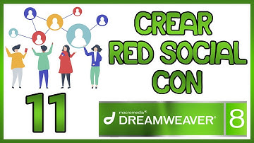 ✅ Como crear una RED SOCIAL desde CERO con PHP y MySQL en Dreamweaver - 11