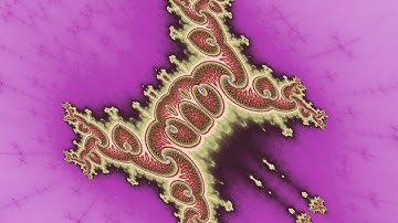 Perpendicular burning ship spirals and IFS curve Mandelbrot Set Fractal (HD 60fps full version)