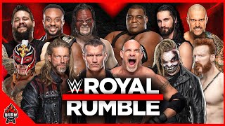WWE MEN'S ROYAL RUMBLE MATCH 2021
