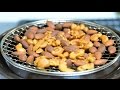 How to make Smoked Mixed nuts 長谷園のいぶしぎんでミックスナッツ燻製:Gourmet Report グルメレポート