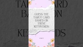 ✨ Guess the #tarotcard from the #tarot keywords in the comments &amp; let me know if you got it right! ✨