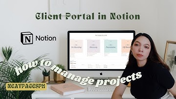 My Ultimate 2023 Notion Set Up | Aesthetic Client Portal in Notion | Project Management