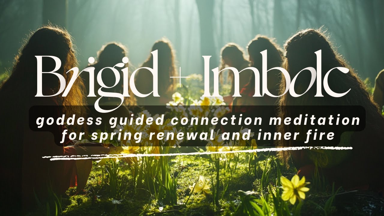 5 Min Celtic Imbolc + Brigid Guided Meditation for Inner Fire and Spring Renewal