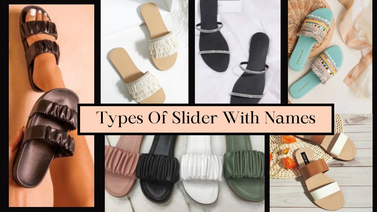 Types of slippers with name/Types of slippers for girls/Girls