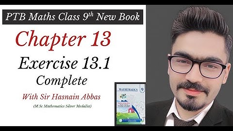 Math Class 9 Exercise 13.1 | Class 9th math exercise 13.1 complete | New Book 2025