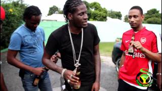 Aidonia @ SocialYaad freestyle vibin with nine mill HD www keepvid com