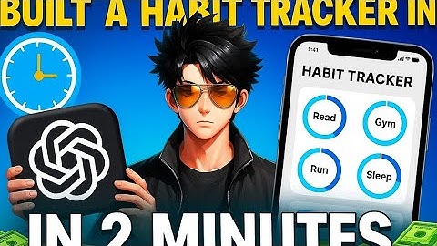 “I Built a Habit Tracker Using ChatGPT in Just 2 Minutes!”