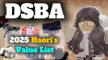 【DSBA】2025 Haori’s Value List | Demon Slayer Burning Ashes