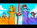 CASTILLO SEGURO DE MIKECRACK VS CASTILLO SEGURO DE SPARTA356 ?? MINECRAFT CASTILLO VS CASTILLO