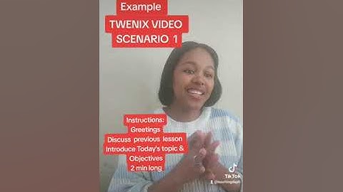 Twenix  video  scenario 1 #teachingenglishonline #ESLTeacher