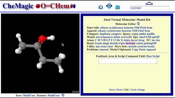 The Molecular Editor Part 1