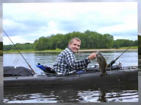 Download Yakin Off 2011 - GoPro Wisconsin River Kayak Fishing - YouTube