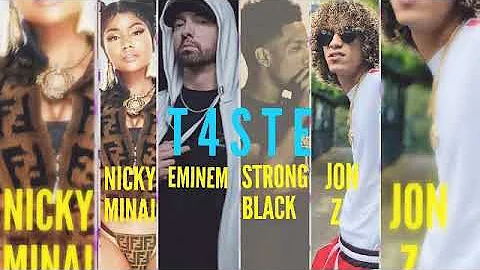 Strong Black - T4STE ft. Jon Z, Eminem, Nicky Minaj [Audio Official]