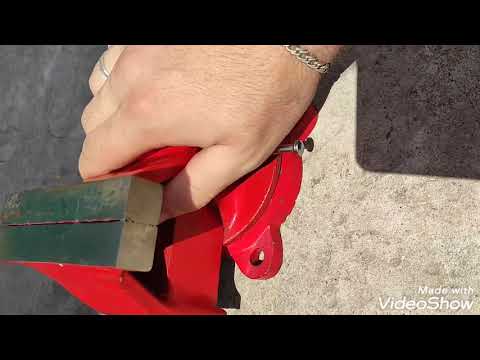 Распаковка Тиски слесарные