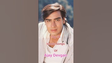 Top 10 Iconic Songs Of Ajay Devgan 🤩🌹😍 Old Is Gold...