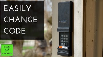 How To Program A Genie Wireless Keypad