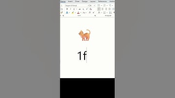 Can I Add a Cute Cat Icon to My MS Word Document?
