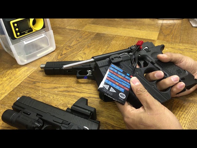 東京マルイ　ハイキャパe プリコック　カスタム 大門団長の大量破壊ブログ:電動ハンドガンでプリコック
