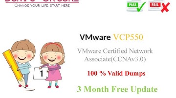 The latest VMware VCP550 exam study guide and free dumps