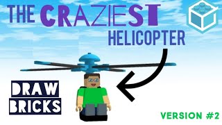 The CRAZIEST helicopters EVER! (Draw Bricks) Building V2 screenshot 5