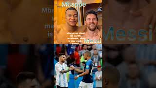 Mbappe and Messi will start the match soon, who is your favorite player shorts