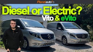 Mercedes Benz Vito & eVito | Diesel or Electric Van?