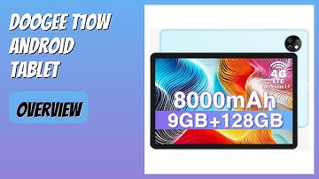 REVIEW (2025): DOOGEE T10W Android Tablet. Features