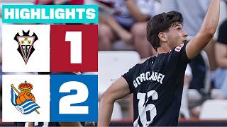ALBACETE BP 1 - 2 R. SOCIEDAD B | LALIGA HYPERMOTION HIGHLIGHTS News