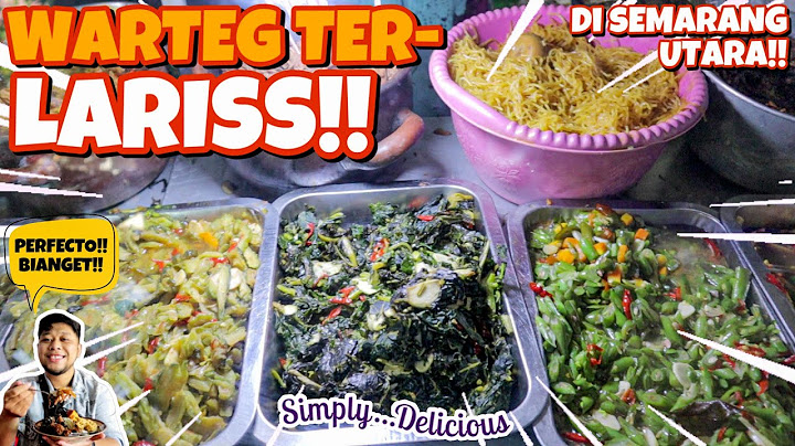 RUMAH MAKAN LEGENDARIS TERLARIS DI TANAH MAS!! LAUKNYA KOMPLIT HARGA MURAH #KULINERSEMARANG
