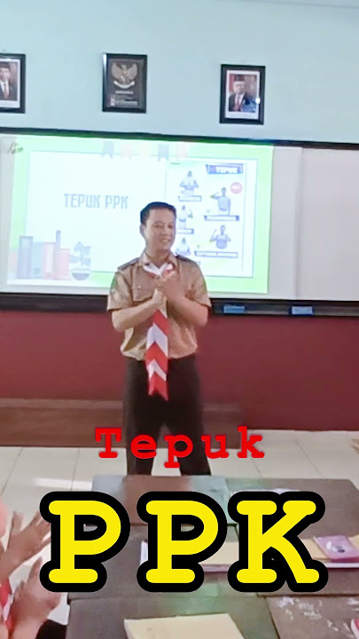 Tepuk PPK #tepuk #pendidikankarakteranak