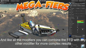 MegaFiers Tutorial 7: FFD Modifier (Free Form Deformation)