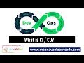 What is cicd  continuous integration  delivery  deployment  devops tamil tutorial