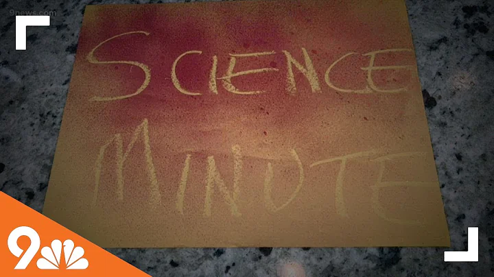 Science Minute: Using goldenrod colored paper