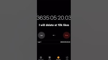 I will delete at 10k likes #timer #stopwatch #time