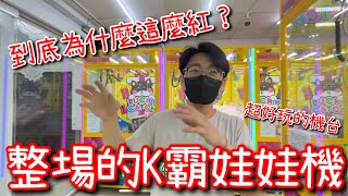 台南突然開了好多間K霸娃娃機！到底為什麼這麼的熱門？竟然還夾出超多的大型商品！【醺醺Xun】